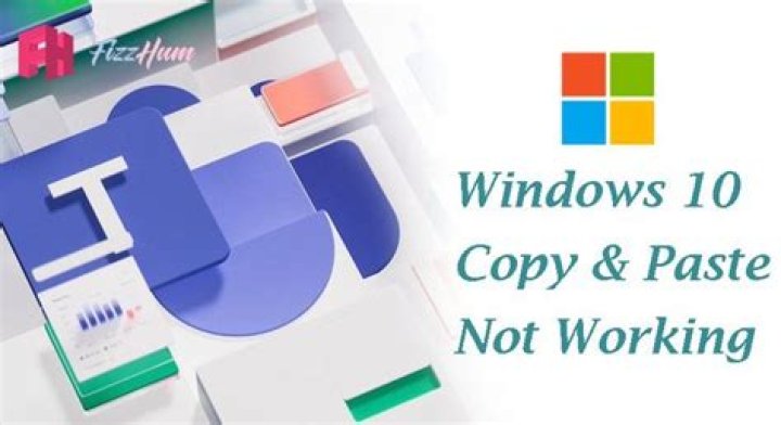 Why can't I copy and paste in Windows 10?