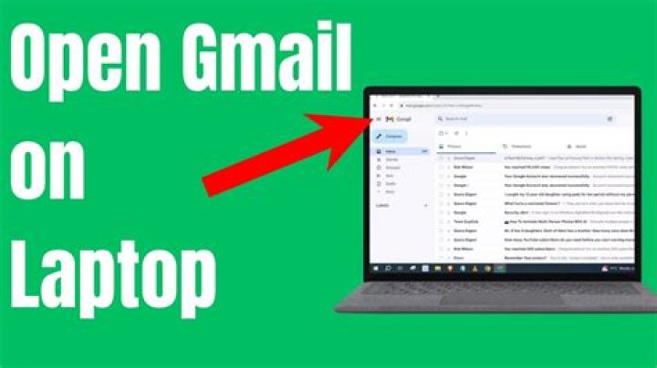 Why can't I open Gmail on my laptop?