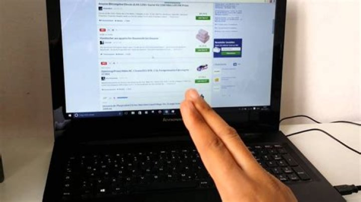Why can't I scroll with my touchpad Lenovo?