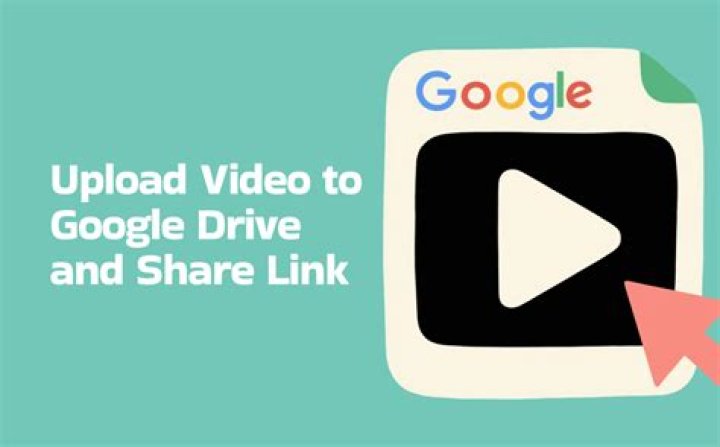 Why can't I upload video to Google Drive?