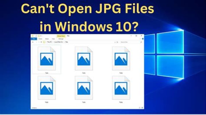 Why can't I view my JPEG files?