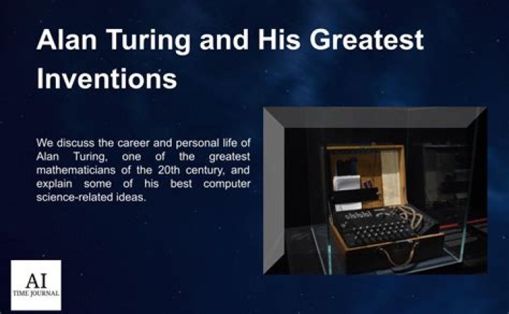 Why did Alan Turing create the Turing test?