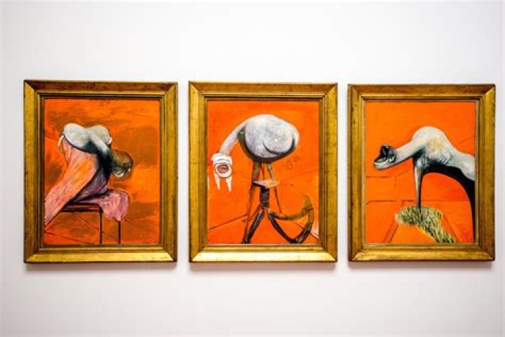 Why did Francis Bacon paint triptychs?