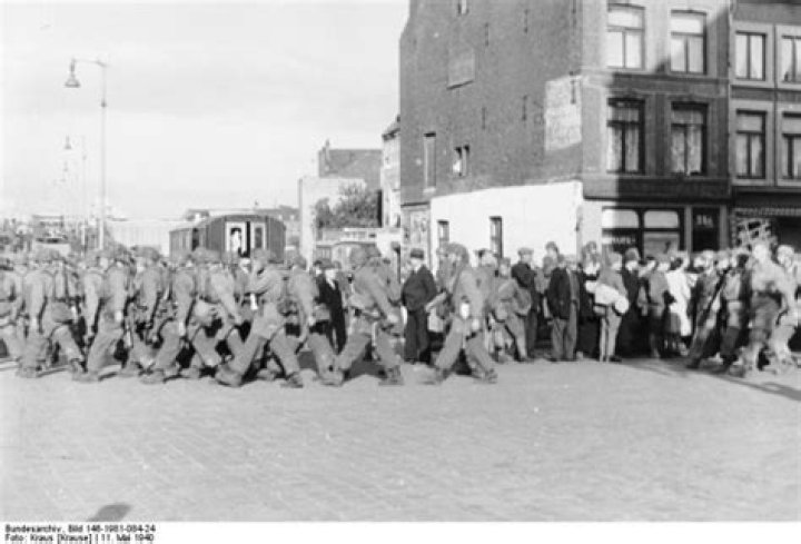 Why did Germany invade the Netherlands?