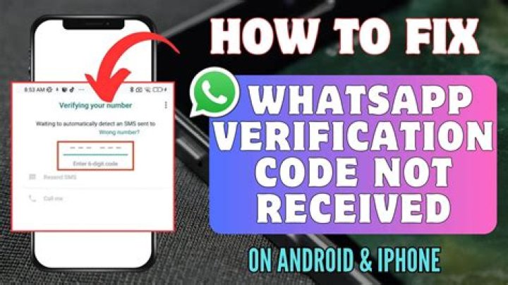 Why did I get a verification code from WhatsApp?
