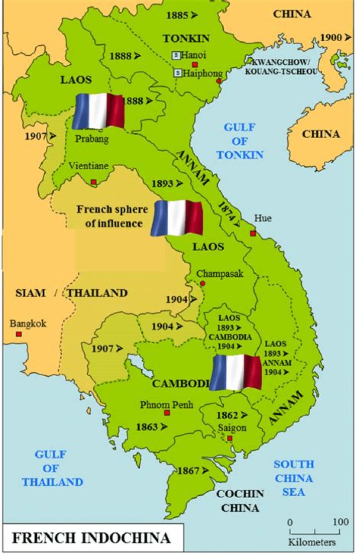 Why did the United States provide assistance to the French in Vietnam in the late 1940s?