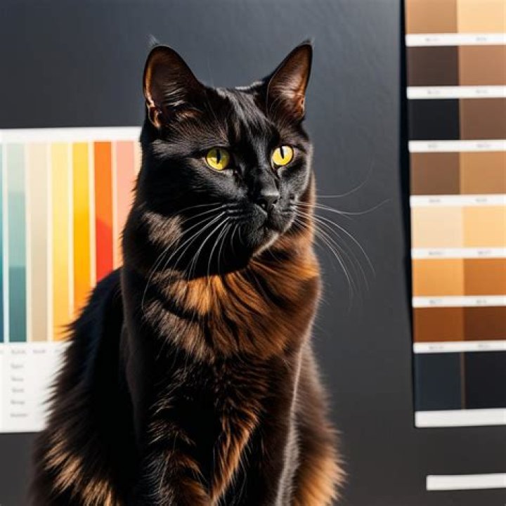 Why do black cats turn GREY?
