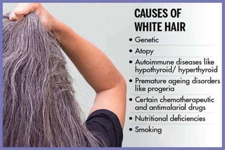 Why do I have a white hair at 17?