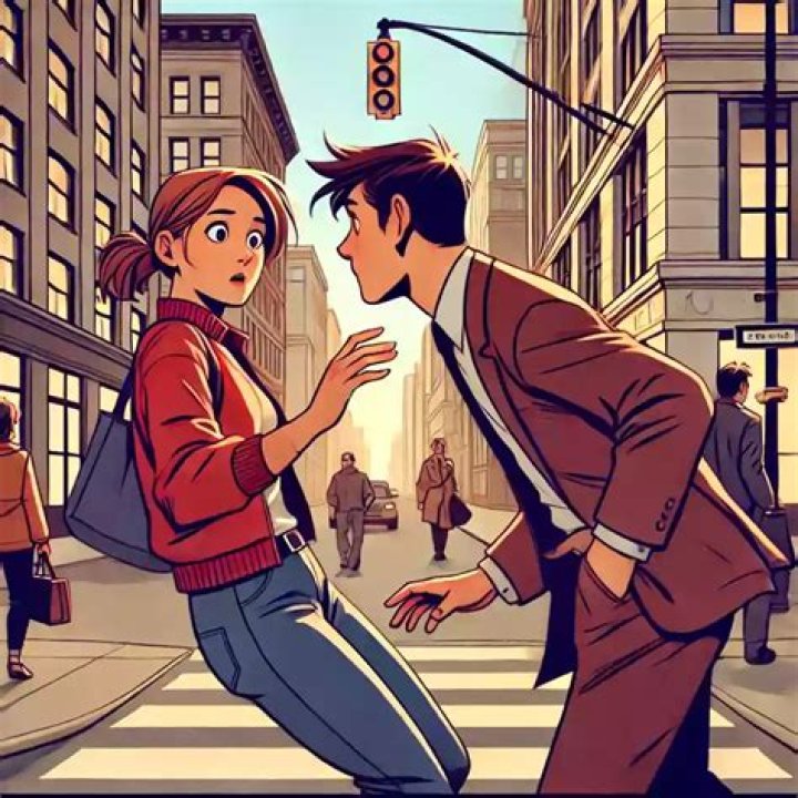 Why do I keep bumping into her?