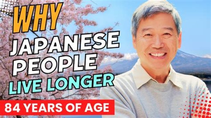 Why do Japanese people live longer?