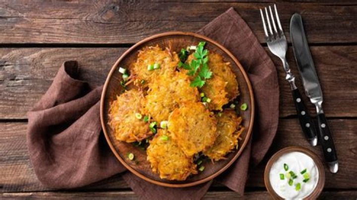 Why do Jews eat potato pancakes?