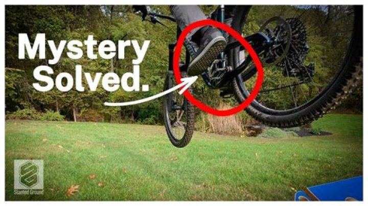 Why do my feet come off the pedals when I jump?