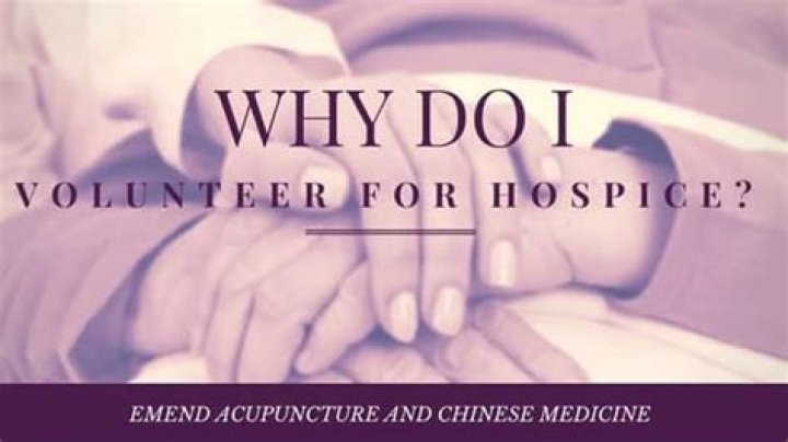 Why do people volunteer for Hospice?