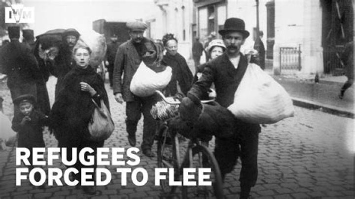 Why do refugees flee from war?