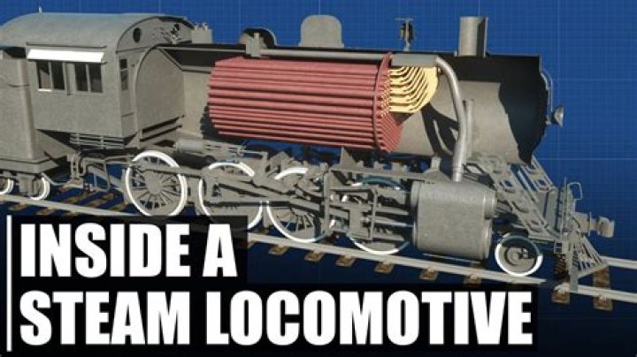 Why does a steam locomotive puff?
