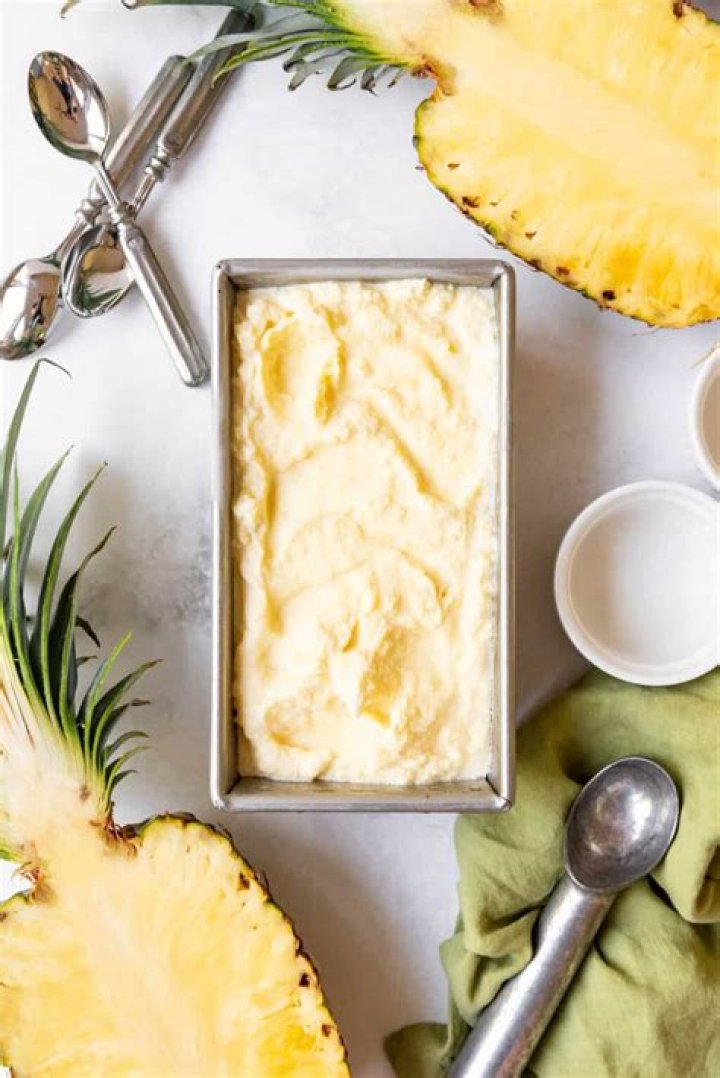 Why does my homemade pineapple ice cream taste bitter?