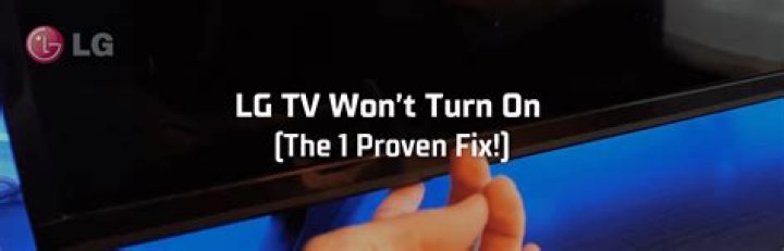 Why does my LG TV not turn on sometimes?