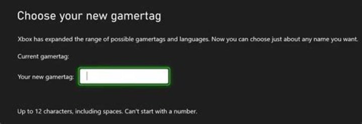 Why does my new gamertag have numbers?