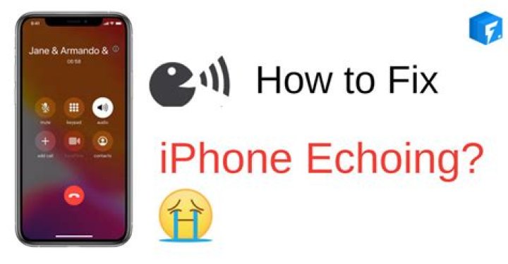 Why does my phone keep echoing on FaceTime?