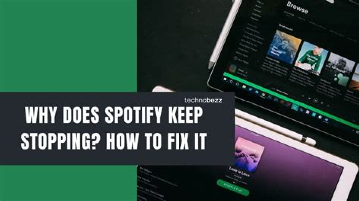 Why does Spotify keep buffering?