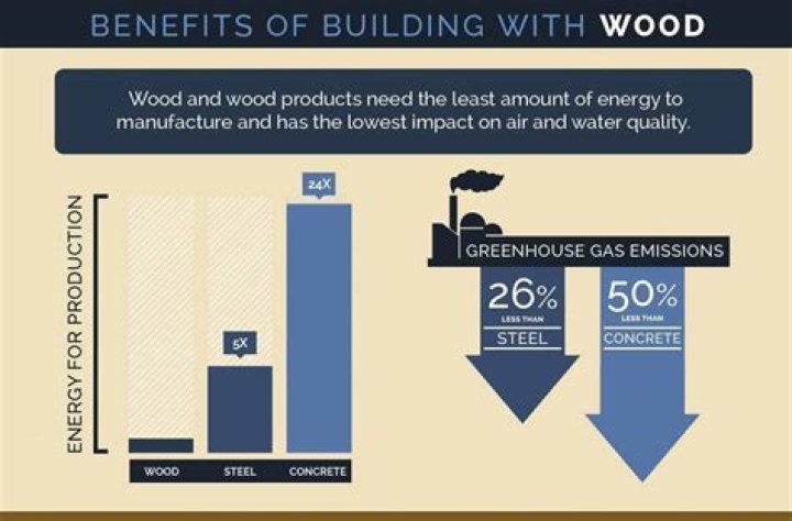 Why does wood produce the least energy?