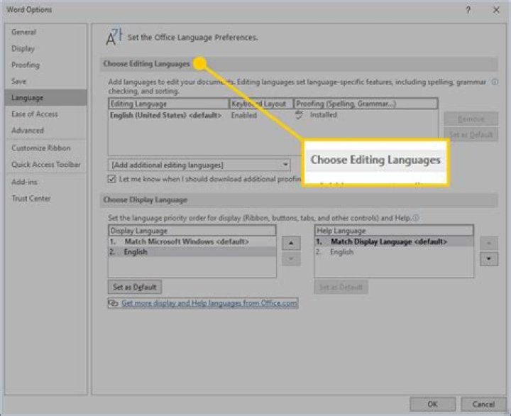Why Does Word keep changing my language to US English?