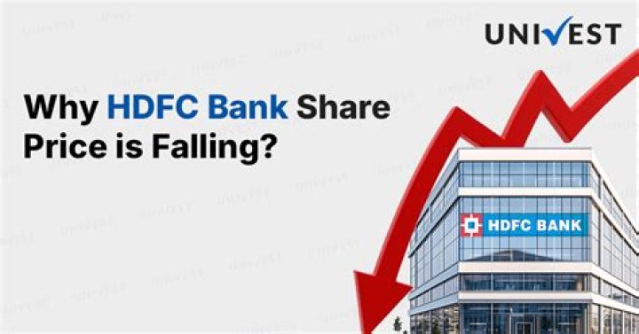 Why HDFC Bank is going down?