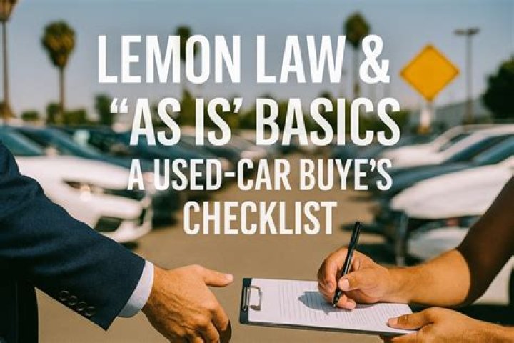 Why is a car called a lemon?