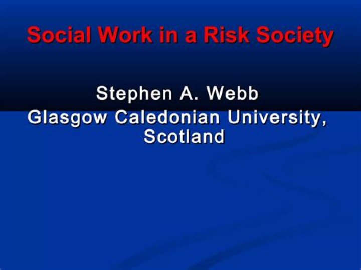 Why is a risk society important?