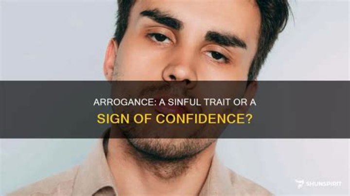 Why is arrogance a sin?