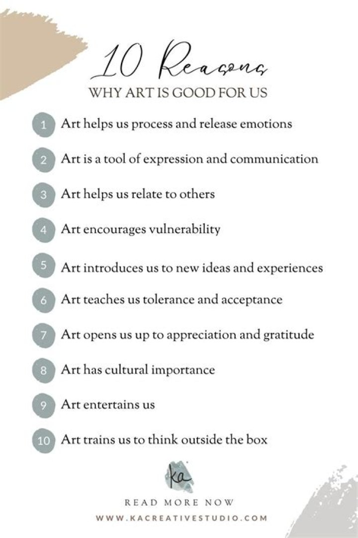 Why is art so inspiring?