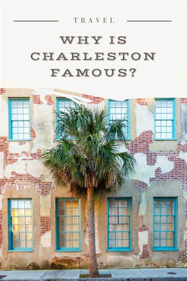 Why is Charleston important?