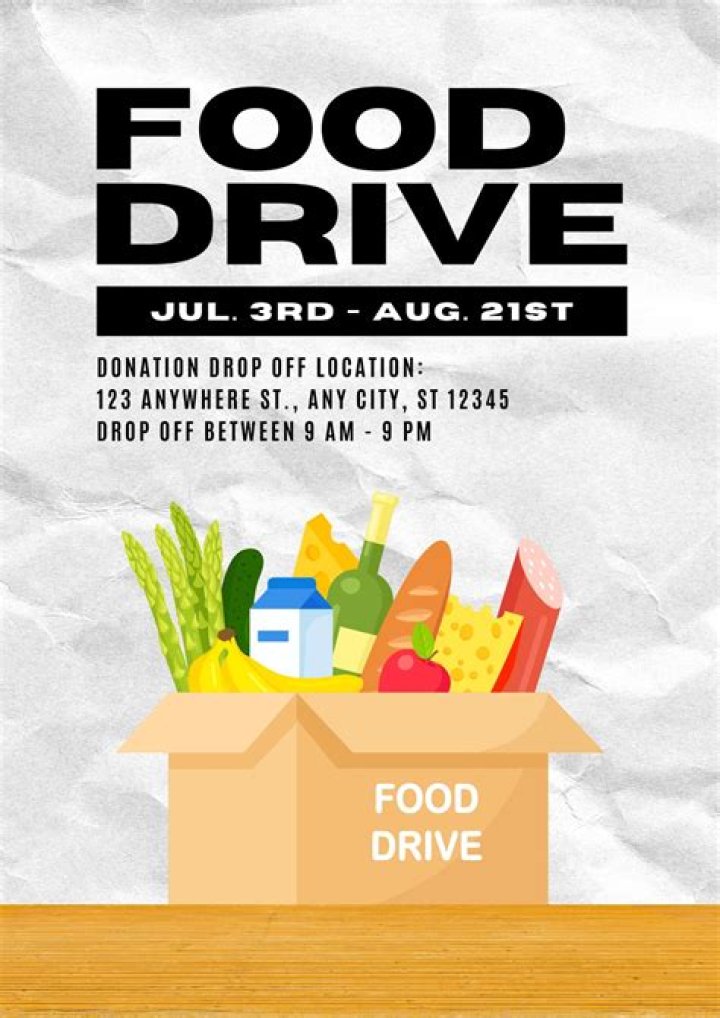 Why is food drive important?