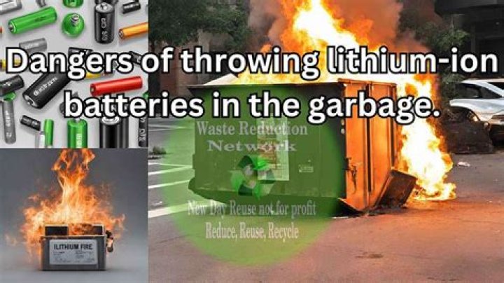 Why is it bad to throw batteries in the garbage?