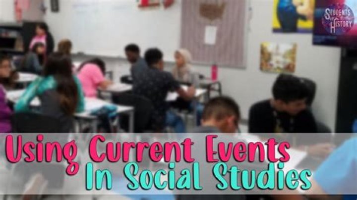 Why is it important to study current events?