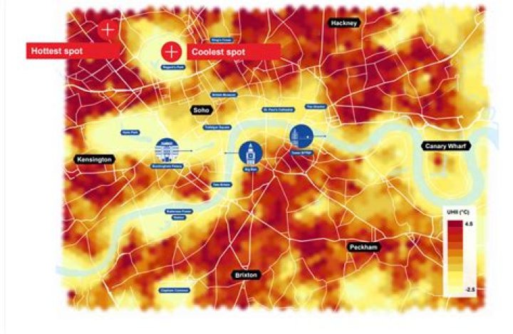Why is London so hot?
