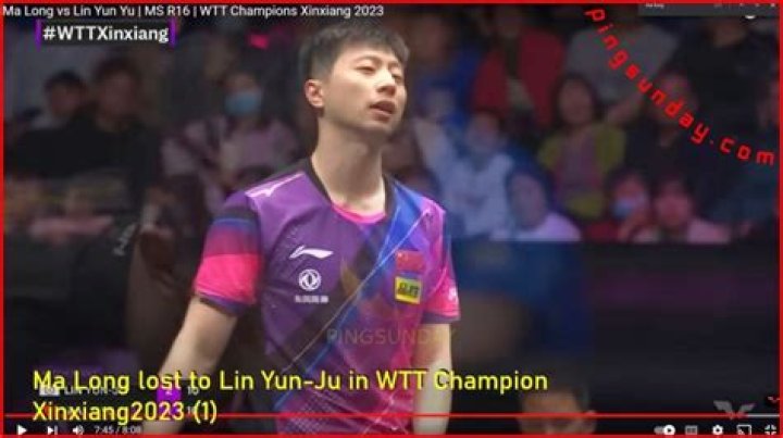 Why is Ma Long not playing?