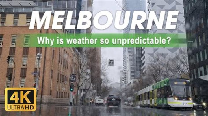 Why is Melbourne weather so unpredictable?