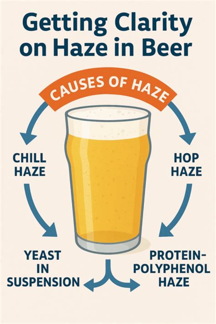 Why is my beer hazy?