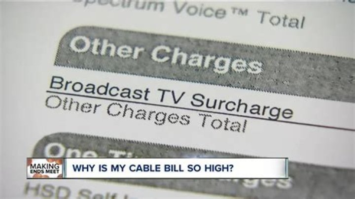 Why is my cable bill so high?