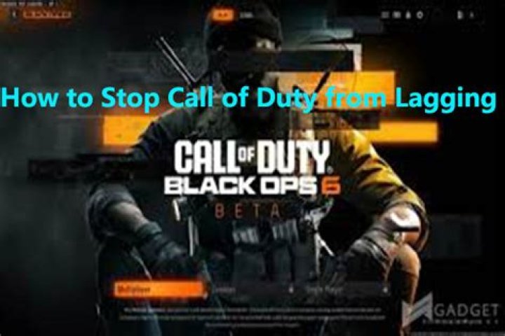 Why is my call of duty lagging so much?