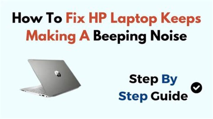 Why is my HP laptop making a clicking noise?