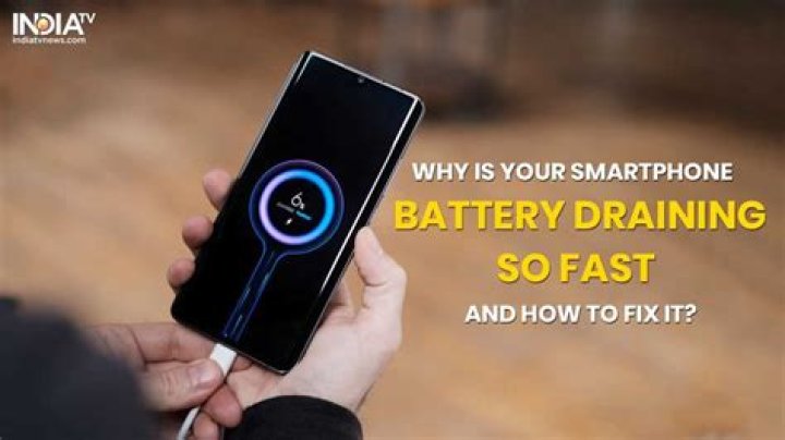 Why is my LG battery draining so fast?