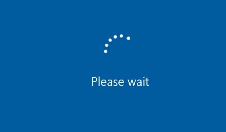 Why is my PC stuck on please wait?