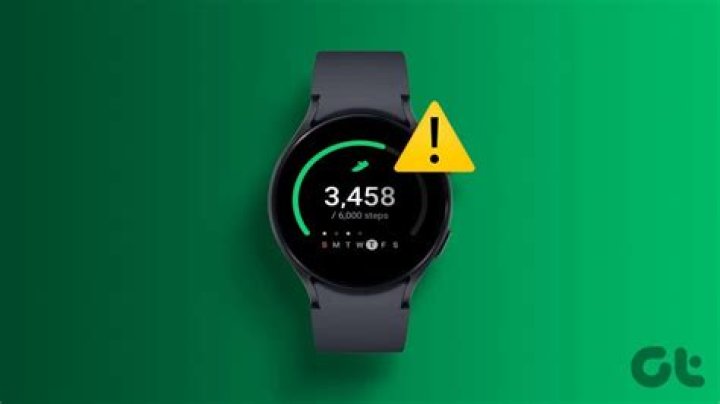 Why is my Samsung watch not tracking my steps?