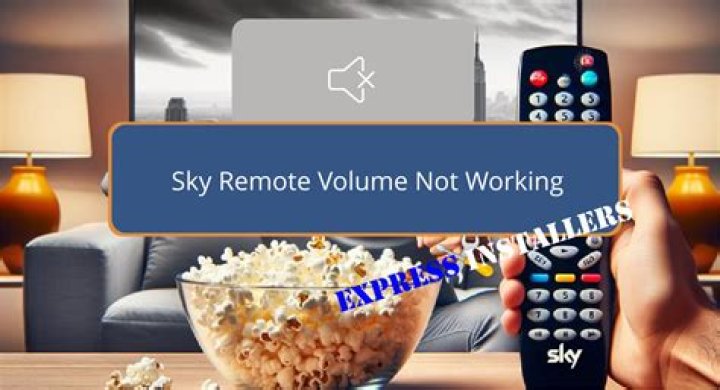 Why is my Sky remote volume not working?