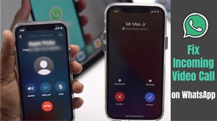 Why is my WhatsApp video call not ringing on iPhone?