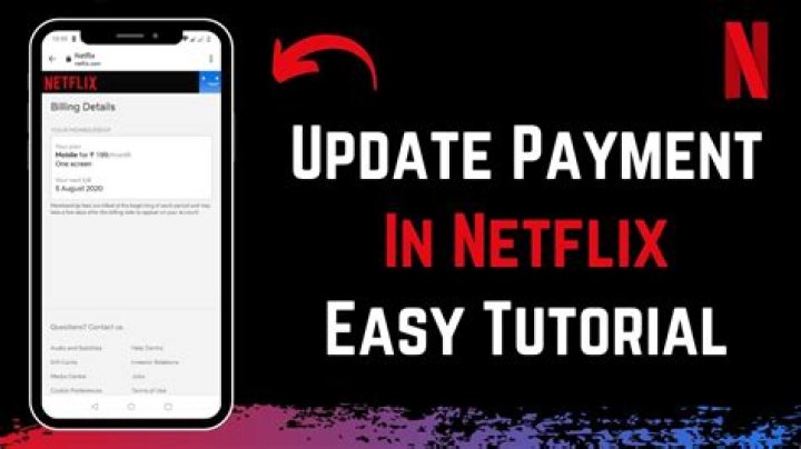 Why is Netflix asking me to update payment information?