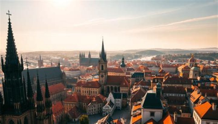 Why is Prague called the city of 100 Spires?