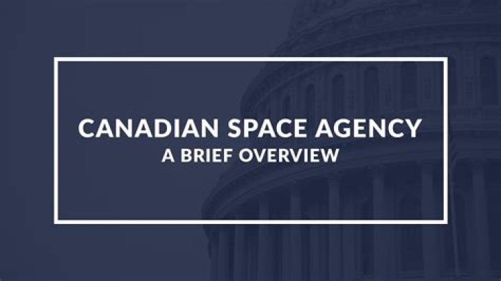 Why is the Canadian Space Agency important?